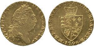1 Гинея Королевство Великобритания (1707-1801) Золото Георг III (1738-1820)