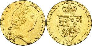1 Гинея Королевство Великобритания (1707-1801) Золото Георг III (1738-1820)
