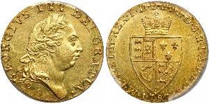 1 Гинея Королевство Великобритания (1707-1801) Золото Георг III (1738-1820)