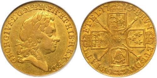 1 Гинея Королевство Великобритания (1707-1801) Золото Георг I (1660-1727)