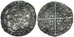 1 Гроут Королевство Англия (927-1649,1660-1707) Серебро Эдуард IV (1442-1483)