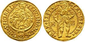 1 Гульден Габсбурзька імперія (1526-1804) Золото Фердинанд I імператор Священної Римської імперії (1503-1564)