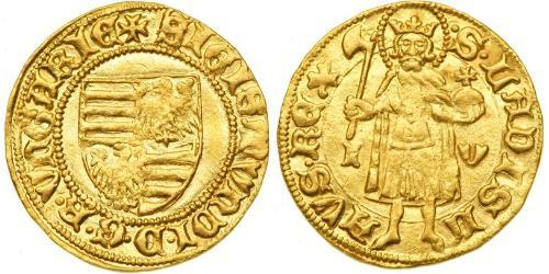 1 Гульден Королевство Венгрия (1000-1918) Золото Sigismund, Holy Roman Emperor (1368 -1437)