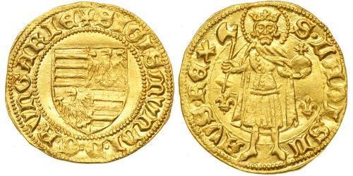 1 Гульден Королевство Венгрия (1000-1918) Золото Sigismund, Holy Roman Emperor (1368 -1437)