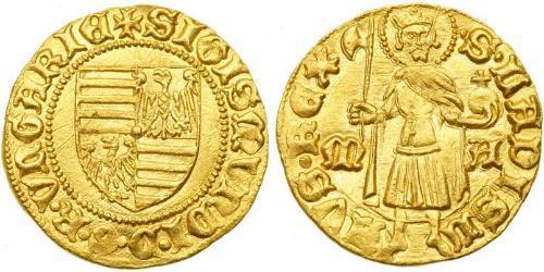 1 Гульден Королевство Венгрия (1000-1918) Золото Sigismund, Holy Roman Emperor (1368 -1437)