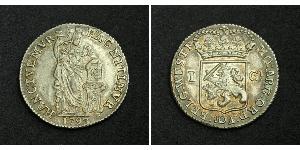 1 Гульден / 20 Стивер Королевство Нидерланды (1815 - ) Серебро 
