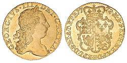 1 Гінея Королівство Великобританія (1707-1801) Золото Георг III (1738-1820)