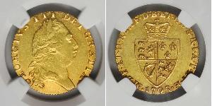 1 Гінея Королівство Великобританія (1707-1801) Золото Георг III (1738-1820)