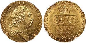 1 Гінея Королівство Великобританія (1707-1801) Золото Георг III (1738-1820)