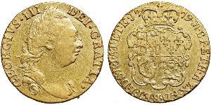 1 Гінея Королівство Великобританія (1707-1801) Золото Георг III (1738-1820)