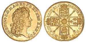 1 Гінея Королівство Великобританія (1707-1801) Золото Георг I (1660-1727)