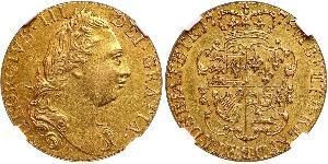 1 Гінея Королівство Великобританія (1707-1801) Золото Георг III (1738-1820)