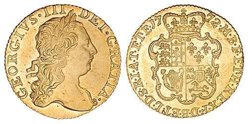1 Гінея Королівство Великобританія (1707-1801) Золото Георг III (1738-1820)