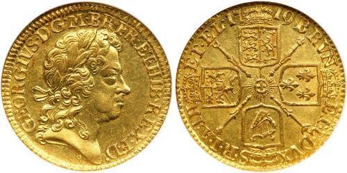 1 Гінея Королівство Великобританія (1707-1801) Золото Георг I (1660-1727)