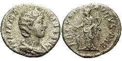 1 Денарий Римская империя (27BC-395) Серебро Julia Avita Mamaea (180-235)