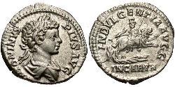 1 Денарий Римская империя (27BC-395) Серебро Каракалла (188-217)