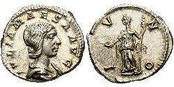1 Денарий Римская империя (27BC-395) Серебро Julia Maesa (165-224)