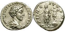 1 Денарий Римская империя (27BC-395) Серебро Коммод (161-192)