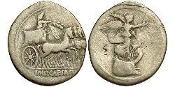 1 Денарий Римская империя (27BC-395) Серебро Октавиан Август (63BC- 14) 
