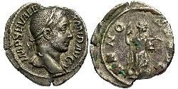1 Денарий Римская империя (27BC-395) Серебро Александр Север (208-235)