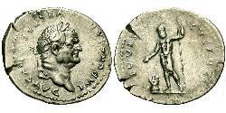 1 Денарий Римская империя (27BC-395) Серебро Веспасиан (9-79)