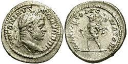 1 Денарий Римская империя (27BC-395) Серебро Каракалла (188-217)