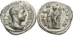 1 Денарий Римская империя (27BC-395) Серебро Александр Север (208-235)