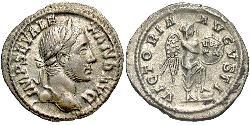 1 Денарий Римская империя (27BC-395) Серебро Александр Север (208-235)