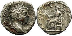 1 Денарий Римская империя (27BC-395) Серебро Септимий Север (145- 211)
