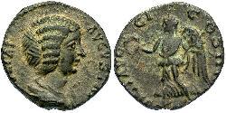 1 Денарий Римская империя (27BC-395) Серебро Юлия Домна (?-217)