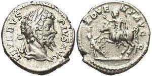 1 Денарий Римская империя (27BC-395) Серебро Септимий Север (145- 211)