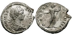 1 Денарий Римская империя (27BC-395) Серебро Каракалла (188-217)