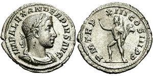 1 Денарий Римская империя (27BC-395) Серебро Александр Север (208-235)