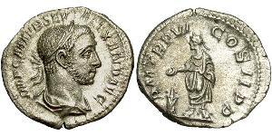 1 Денарий Римская империя (27BC-395) Серебро Александр Север (208-235)