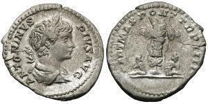 1 Денарий Римская империя (27BC-395) Серебро Каракалла (188-217)