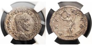 1 Денарий Римская империя (27BC-395) Серебро Максимин I (173-238)