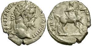 1 Денарий Римская империя (27BC-395) Серебро Септимий Север (145- 211)
