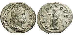 1 Денарий Римская империя (27BC-395) Серебро Максимин I (173-238)