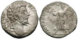 1 Денарий Римская империя (27BC-395) Серебро Септимий Север (145- 211)