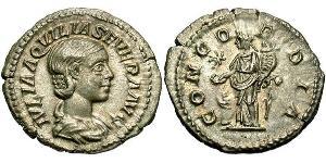 1 Денарий Римская империя (27BC-395) Серебро 
