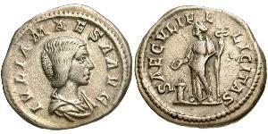 1 Денарий Римская империя (27BC-395) Серебро Julia Maesa (165-224)
