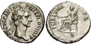 1 Денарий Римская империя (27BC-395) Серебро Нерва (30- 98)