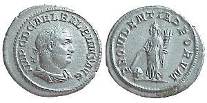 1 Денарий Римская империя (27BC-395) Серебро Decimus Balbinus (165-238)