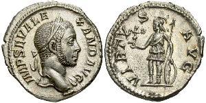 1 Денарий Римская империя (27BC-395) Серебро Александр Север (208-235)