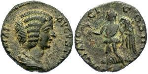 1 Денарий Римская империя (27BC-395) Серебро Юлия Домна (?-217)