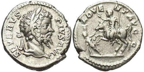 1 Денарий Римская империя (27BC-395) Серебро Септимий Север (145- 211)