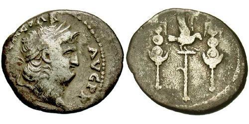 1 Денарий Римская империя (27BC-395) Серебро Нерон (37- 68)