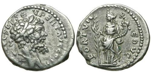 1 Денарий Римская империя (27BC-395) Серебро Септимий Север (145- 211)