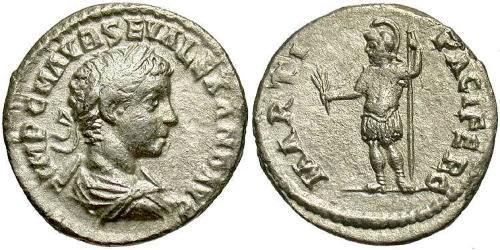 1 Денарий Римская империя (27BC-395) Серебро Александр Север (208-235)
