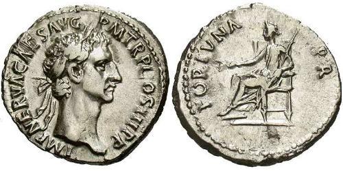 1 Денарий Римская империя (27BC-395) Серебро Нерва (30- 98)